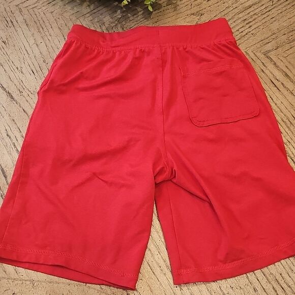 Red Quick Dry Shorts Size 8 Boys Algo - Picture 5 of 9